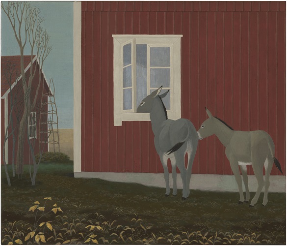 Kes&auml;ateljeen ikkuna