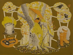 Koti puussa - p&auml;iv&auml; (&copy; Leonora Fredriksson))